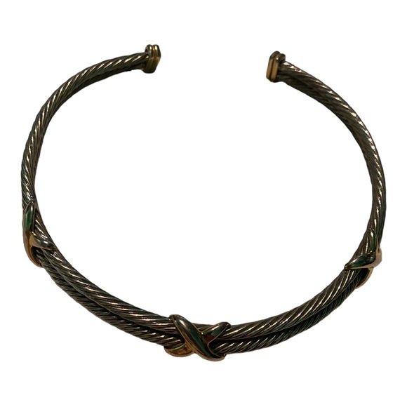 Vintage Cable Rope Choker and Bracelet - Picture 3 of 10